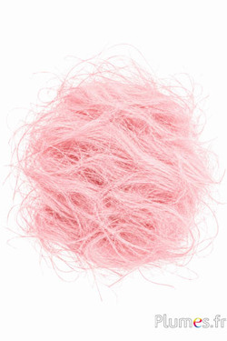 Fibre di sisal - 50 g - rosa tenue